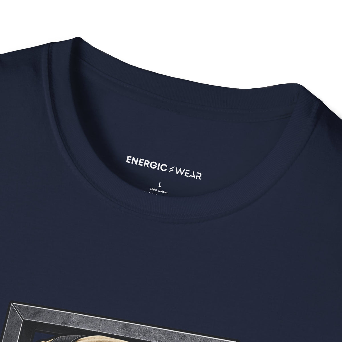 Graphic fitness T-shirt featuring the "My Sandbag Rearranges the Rules of Heavy" design.