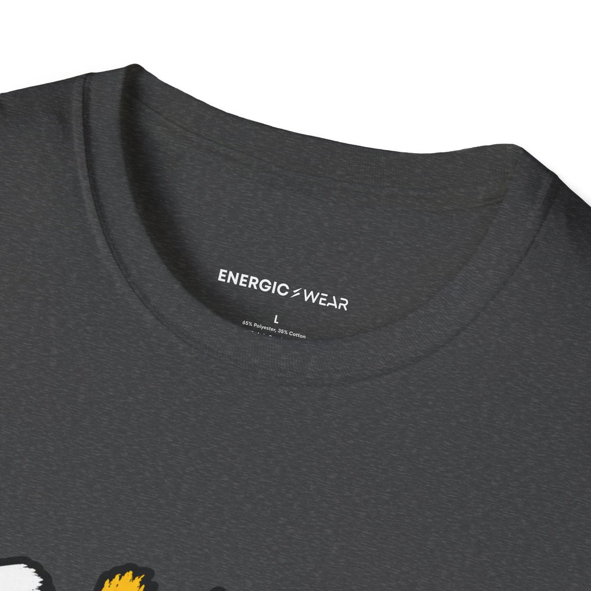 Graphic fitness T-shirt featuring the "I Lift More Than My Spirits" design.