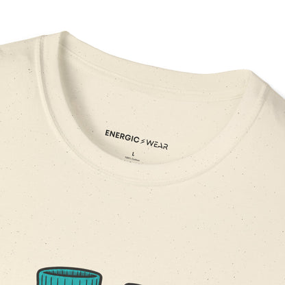Graphic fitness T-shirt featuring the "My Socks Are the Loudest Part of My Workout" design.