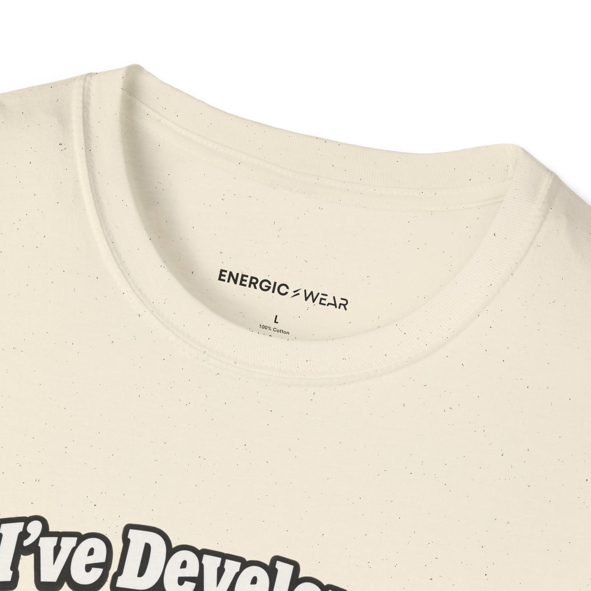 Graphic fitness T-shirt featuring the "I ve Developed Strong Opinions About Bench Upholstery" design.