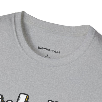 Graphic fitness T-shirt featuring the "The Incline Button Was a Bold Choice" design.