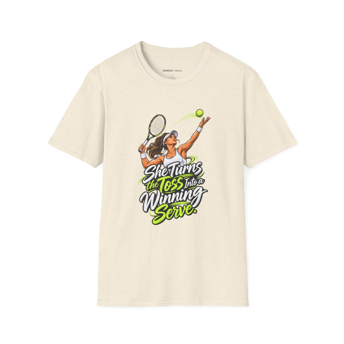 She Turns the Toss into a Winning Serve T-Shirt