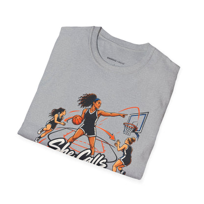 She Calls the Play and Takes the Shot T-Shirt