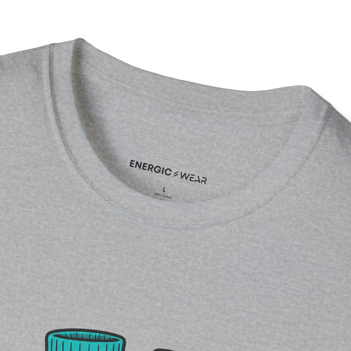 Graphic fitness T-shirt featuring the "My Socks Are the Loudest Part of My Workout" design.