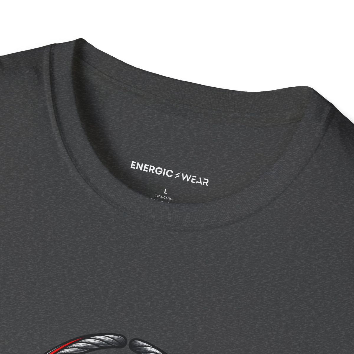 Graphic fitness T-shirt featuring the "Build a Back That Backs You" design.