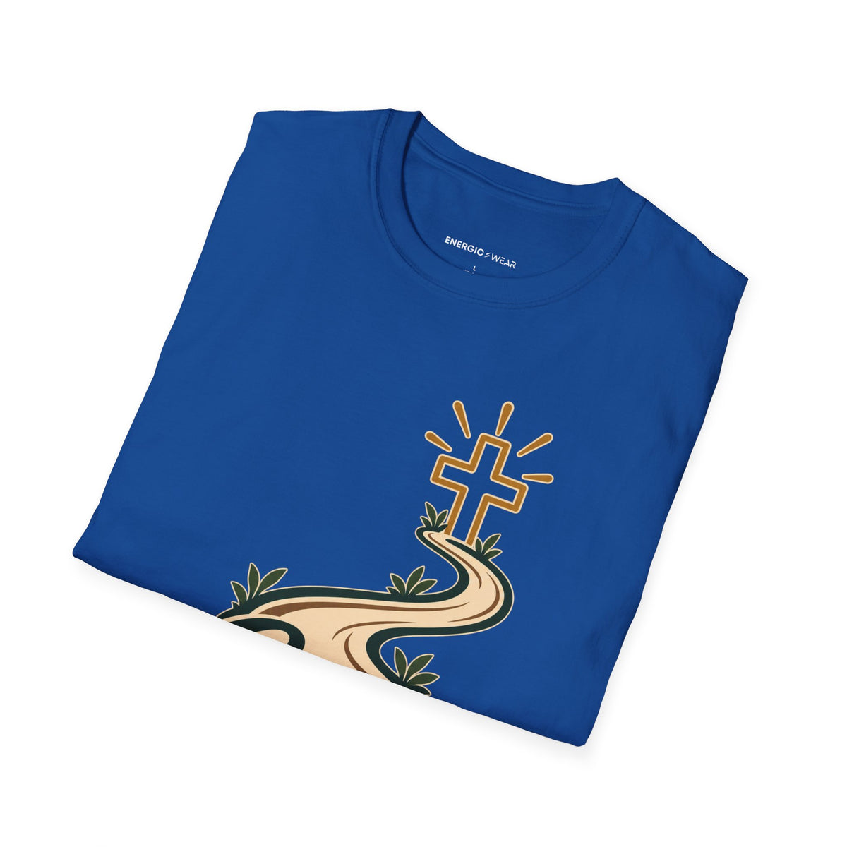 Graphic fitness T-shirt featuring the "Grace for the Learning Curve" design.