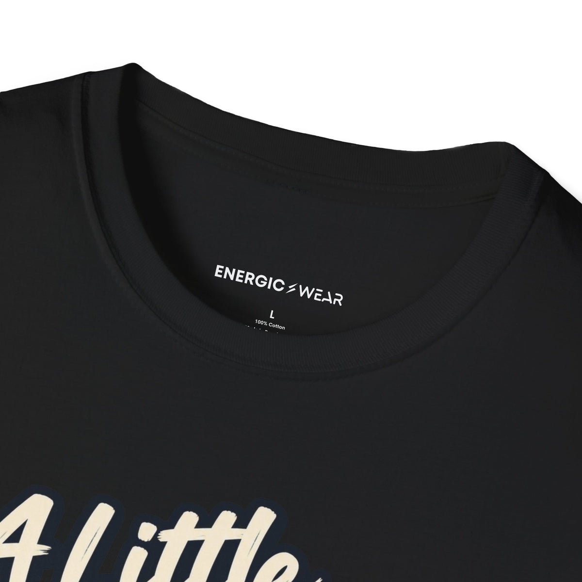 Graphic fitness T-shirt featuring the "A Little Braver Every Session" design.