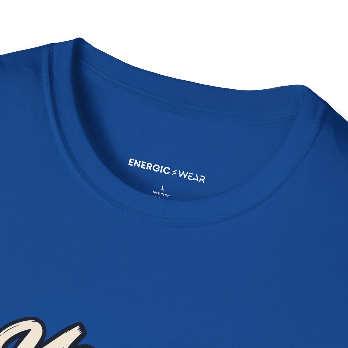 Graphic fitness T-shirt featuring the "Your Body Can Learn a New Language" design.