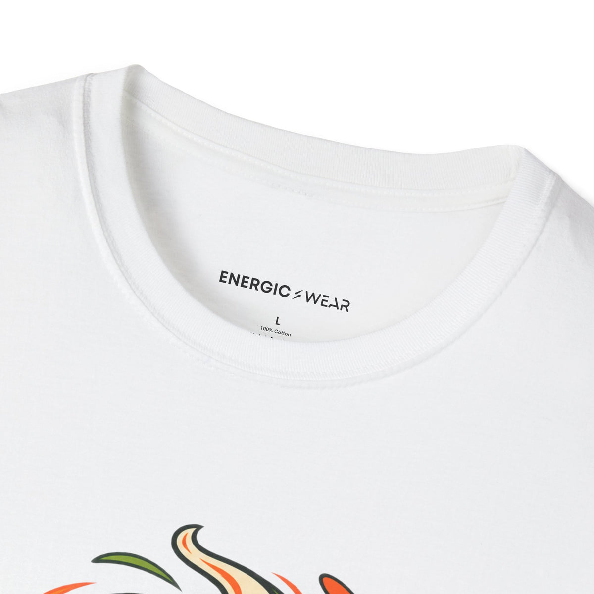 Graphic fitness T-shirt featuring the "Soup Season Meets Sweat Season" design.