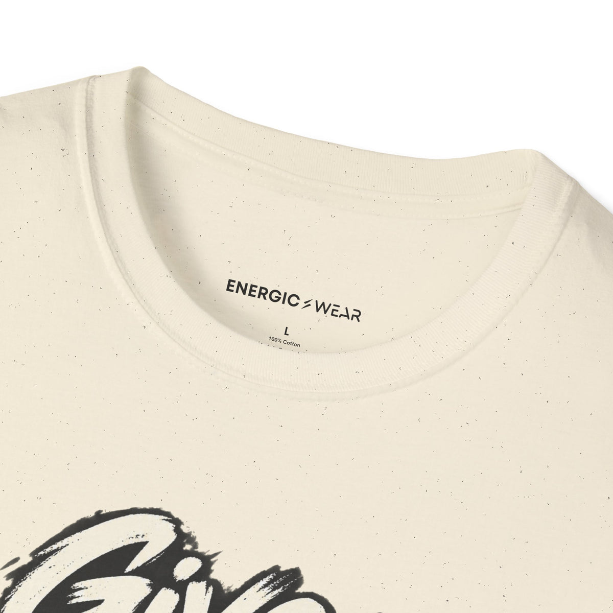 Graphic fitness T-shirt featuring the "Give the Ordinary Tuesday Some Grit" design.