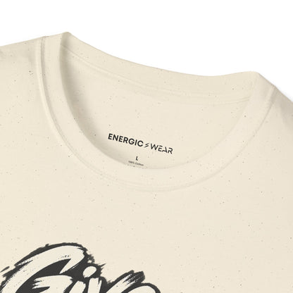Graphic fitness T-shirt featuring the "Give the Ordinary Tuesday Some Grit" design.