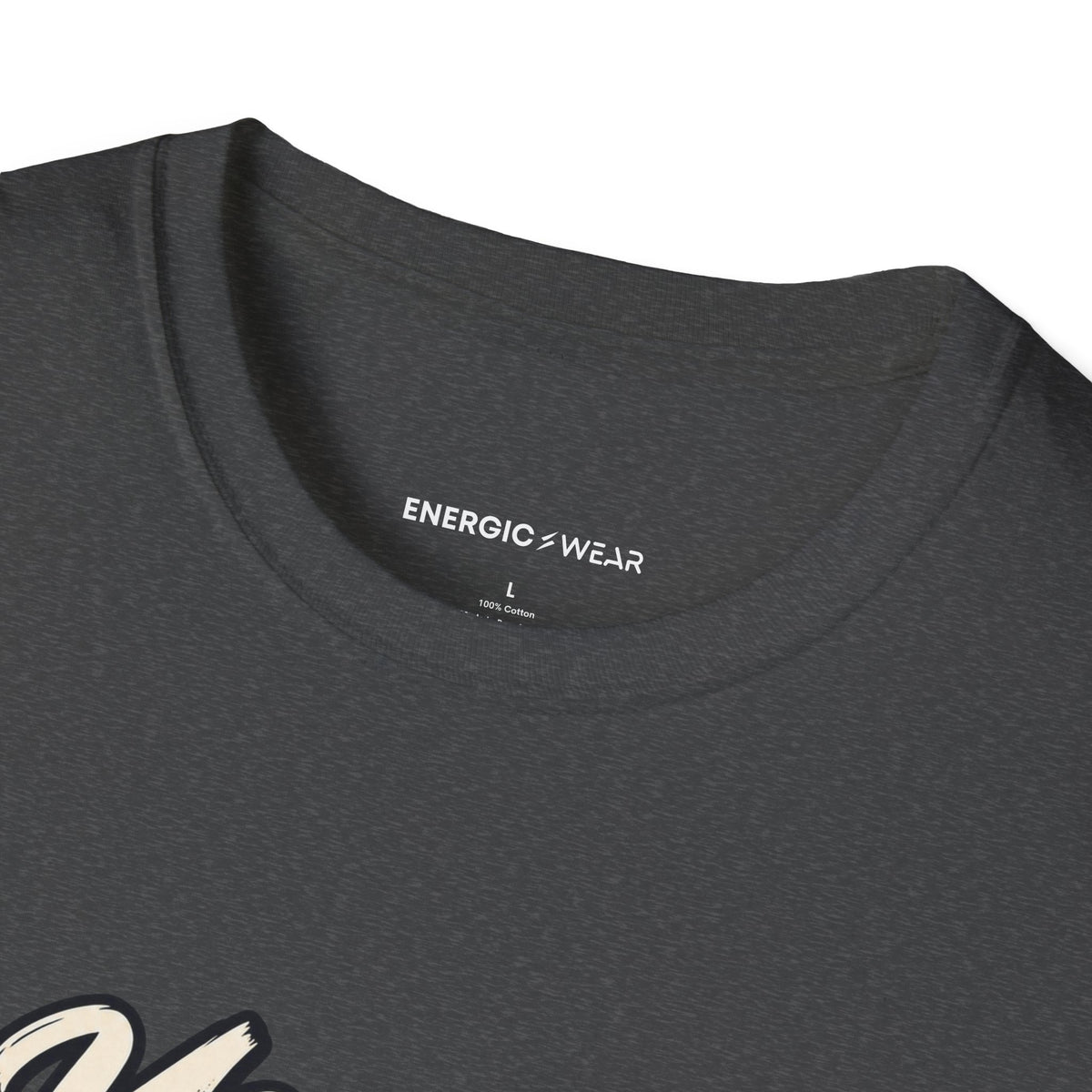 Graphic fitness T-shirt featuring the "Your Body Can Learn a New Language" design.