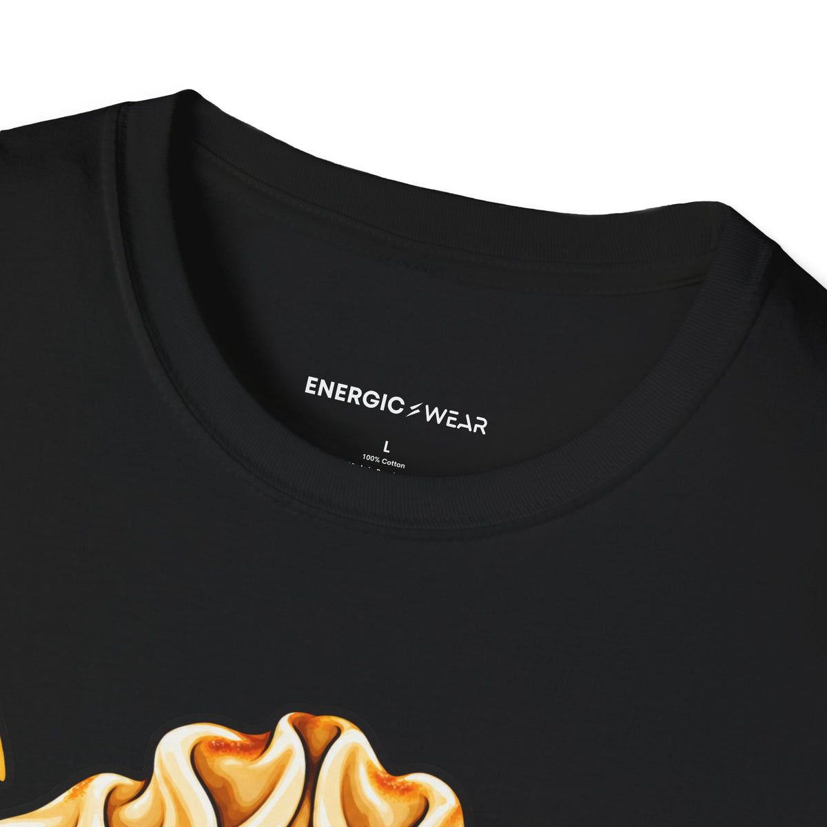 Graphic fitness T-shirt featuring the "My Post-Gym Plans Are Folded Like Dumplings" design.