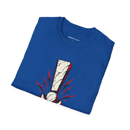 Graphic fitness T-shirt featuring the "My Handstand Has a Solid Argument" design.