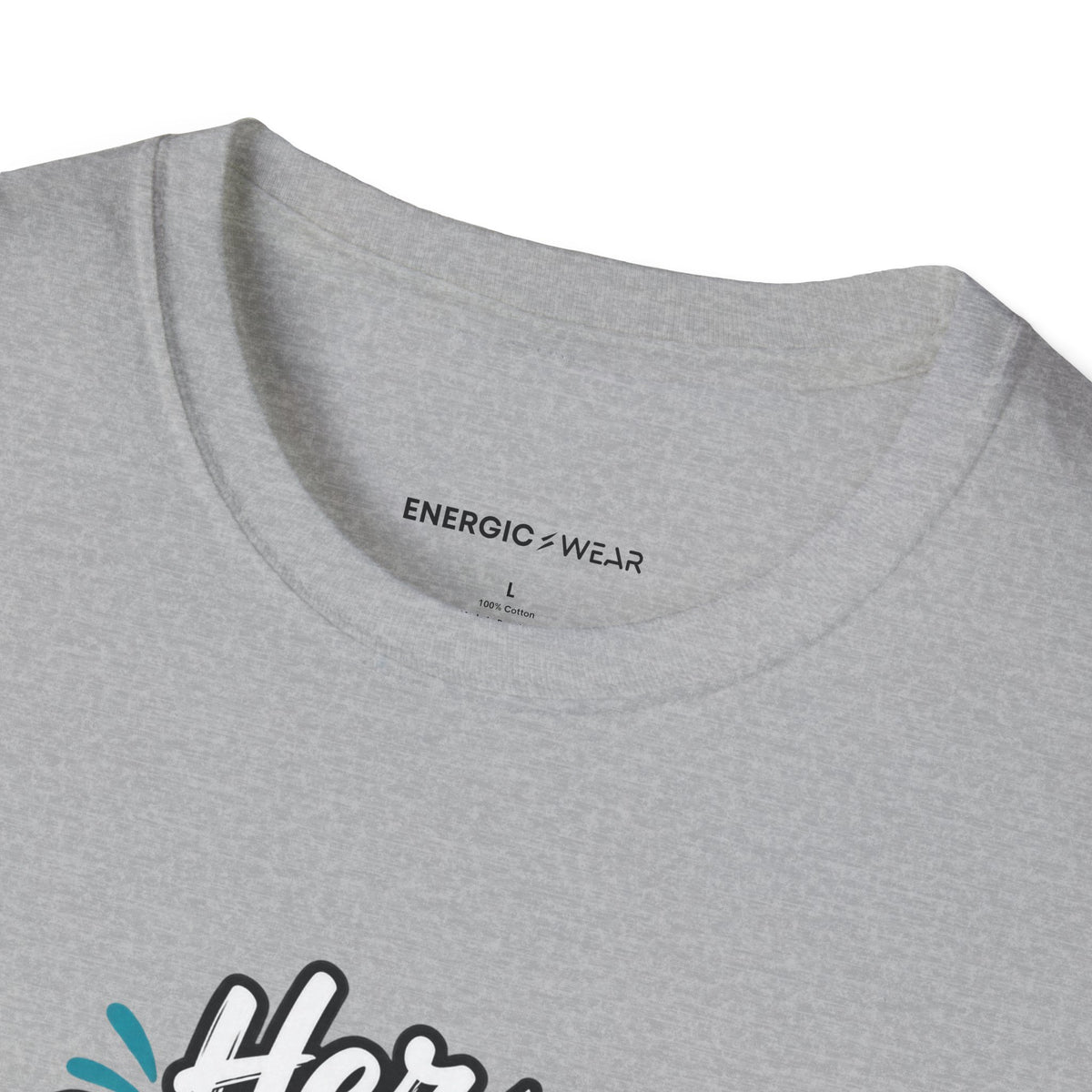 Graphic fitness T-shirt featuring the "Her Gym Bag Goes Beside the Car Seat" design.