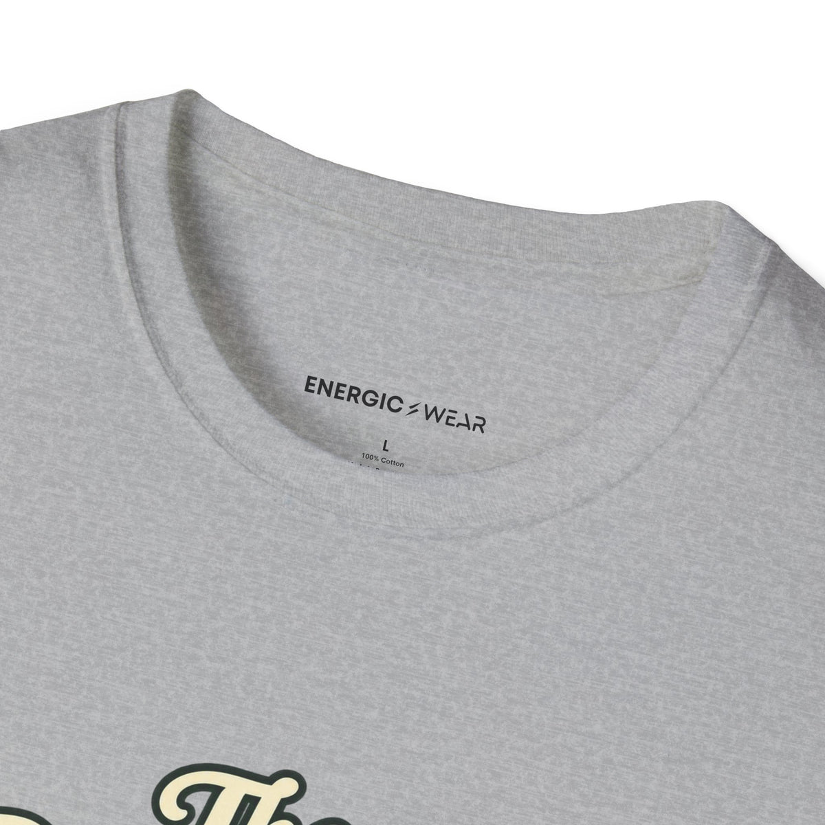 Graphic fitness T-shirt featuring the "The Park Bench Is Part of the Route" design.