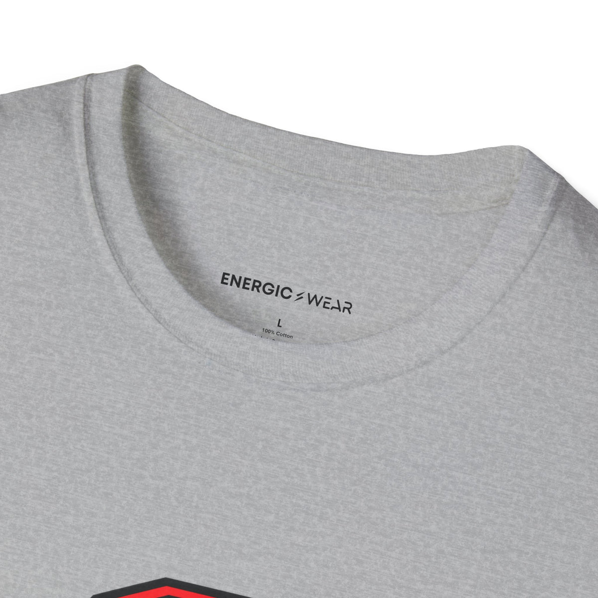 Graphic fitness T-shirt featuring the "Strength Has More Than One Grip" design.