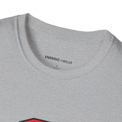 Graphic fitness T-shirt featuring the "Strength Has More Than One Grip" design.