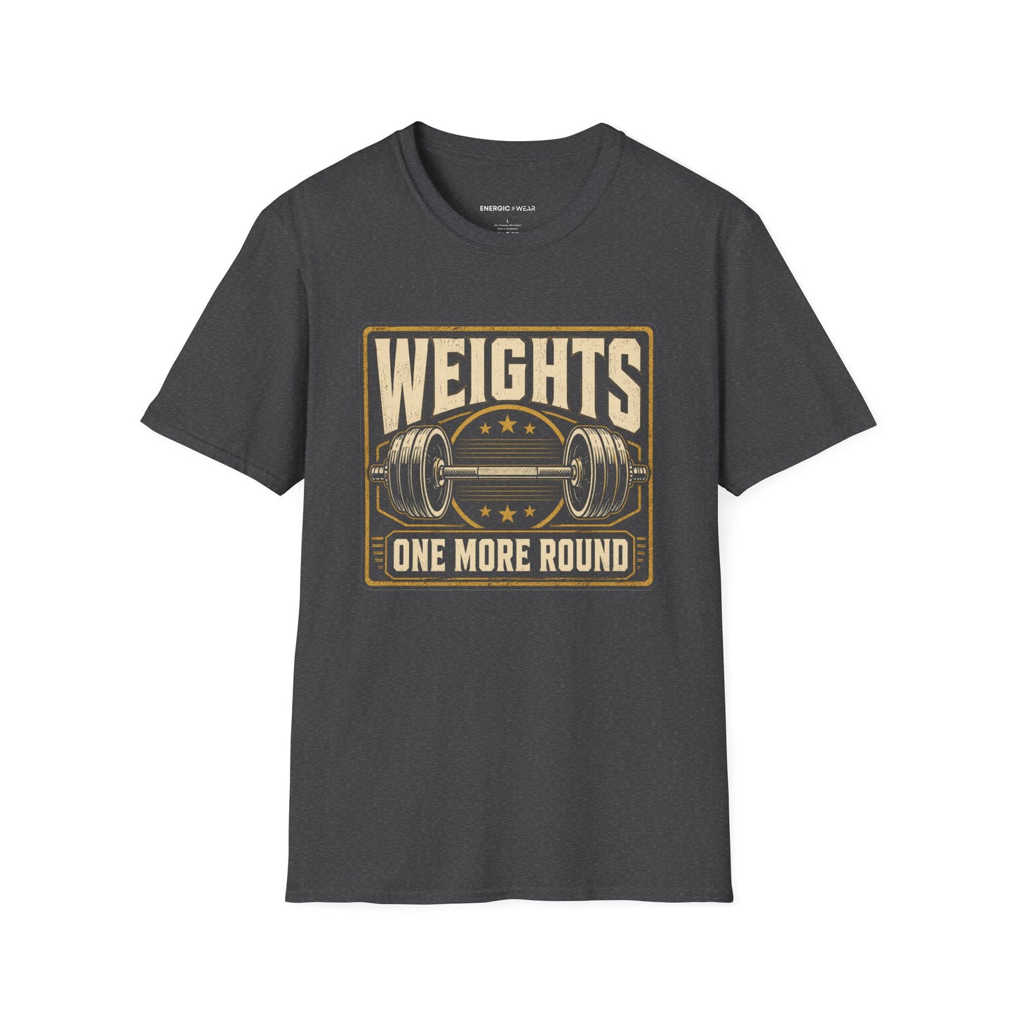 Weights: One More Round T-Shirt