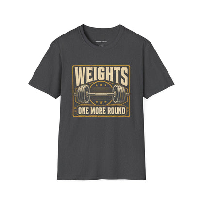 Weights: One More Round T-Shirt