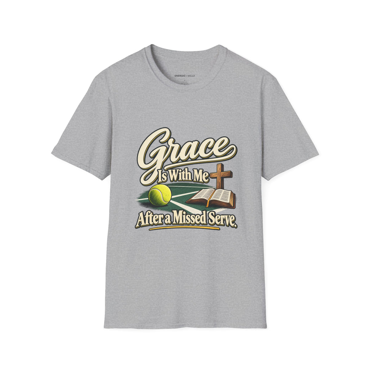 Grace Is with Me After a Missed Serve T-Shirt