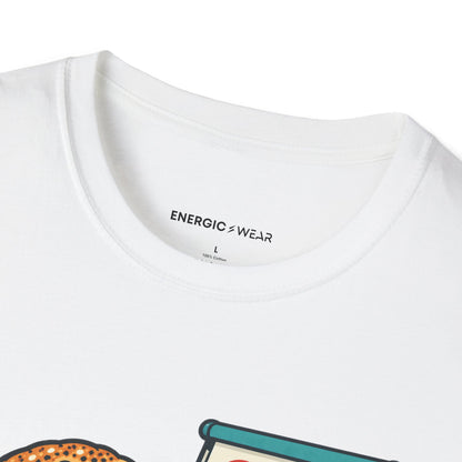 Graphic fitness T-shirt featuring the "Bagels Are Part of the Briefing" design.