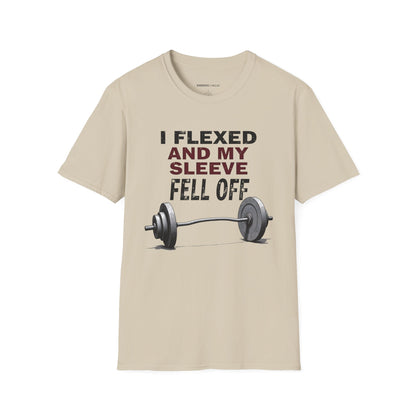 I FLEXED And My SLEEVES FELL Off! Funny Fitness Tee