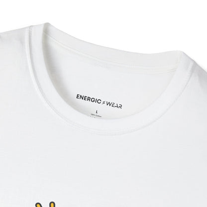 Graphic fitness T-shirt featuring the "The Stretching Area Became My Social Circle" design.