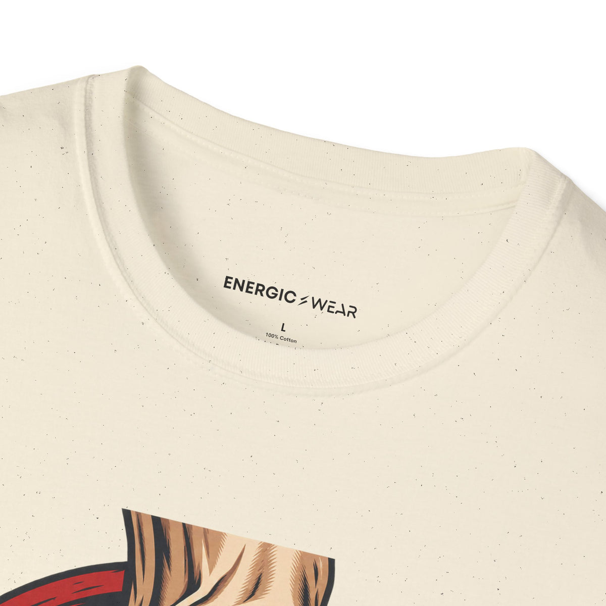 Graphic fitness T-shirt featuring the "The Hook Grip Holds the Commitment" design.