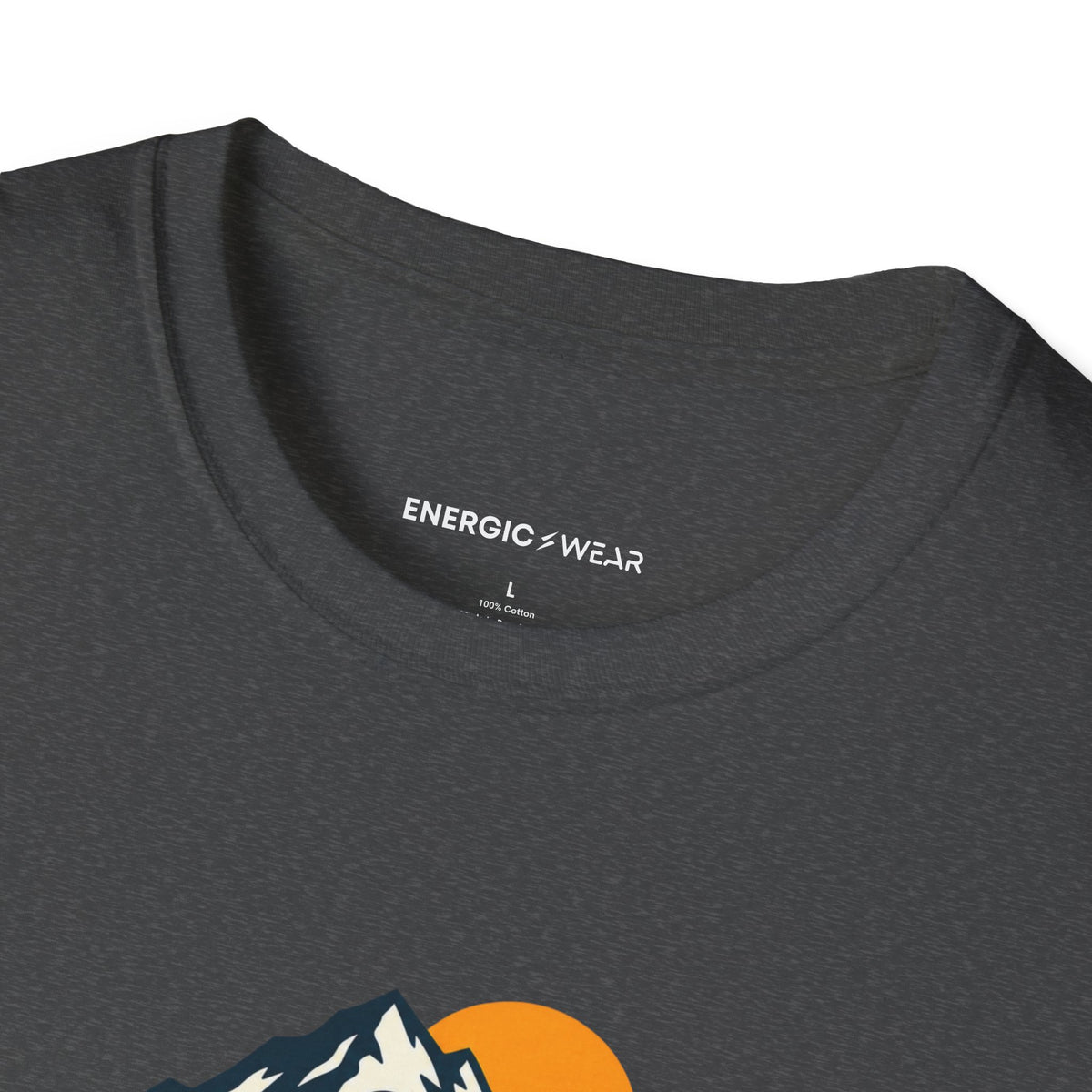 Graphic fitness T-shirt featuring the "Her Hiking Pack Has a Strong Foundation" design.