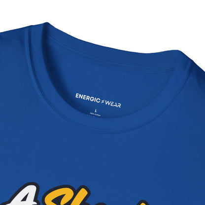 Graphic fitness T-shirt featuring the "A Short Session Can Be a Big Decision" design.