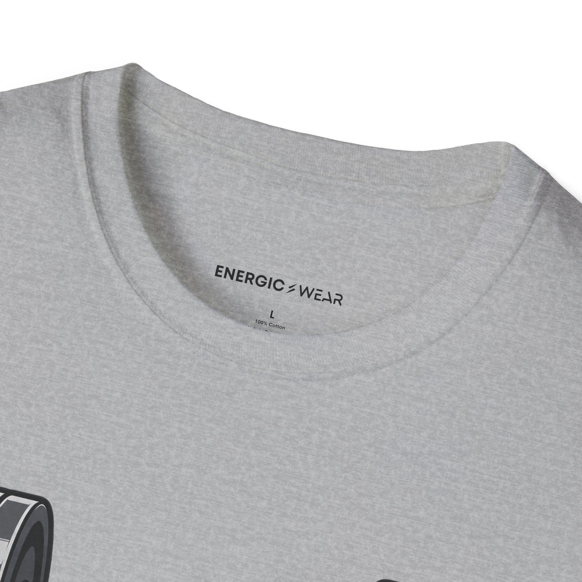 Graphic fitness T-shirt featuring the "The Pause Is Part of the Power" design.