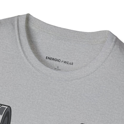 Graphic fitness T-shirt featuring the "The Pause Is Part of the Power" design.