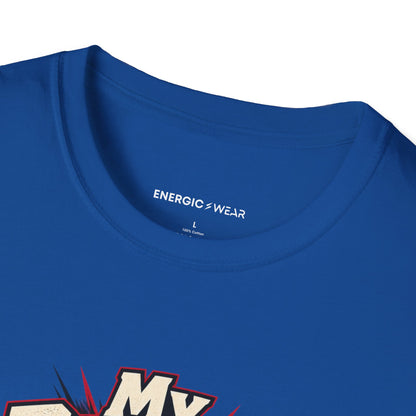 Graphic fitness T-shirt featuring the "My Press Has a Standing Appointment" design.