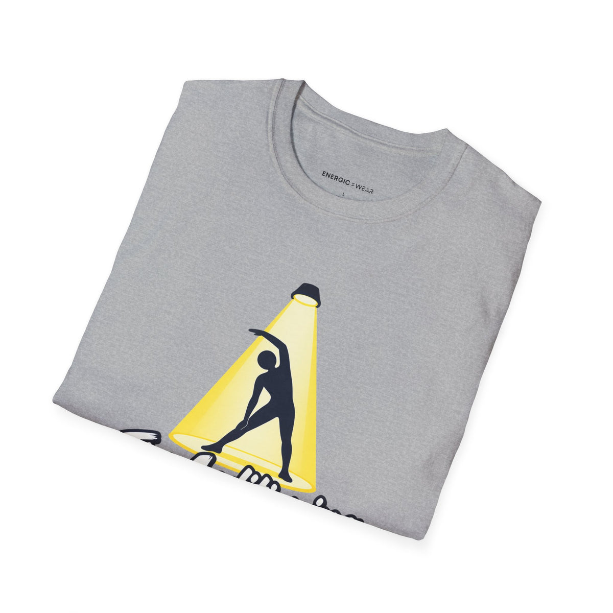Graphic fitness T-shirt featuring the "I'm Auditioning for the Cooldown" design.