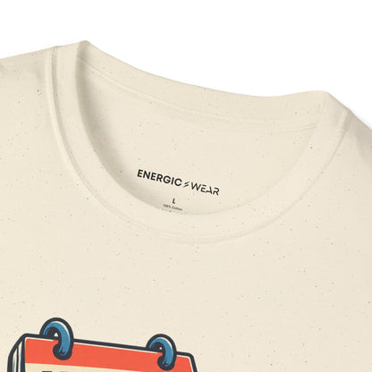 Graphic fitness T-shirt featuring the "Find a Reason That Survives Monday" design.