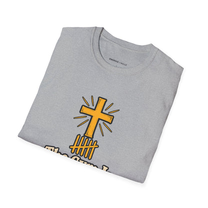 Graphic fitness T-shirt featuring the "The Gym Is One Place I Practice Integrity" design.