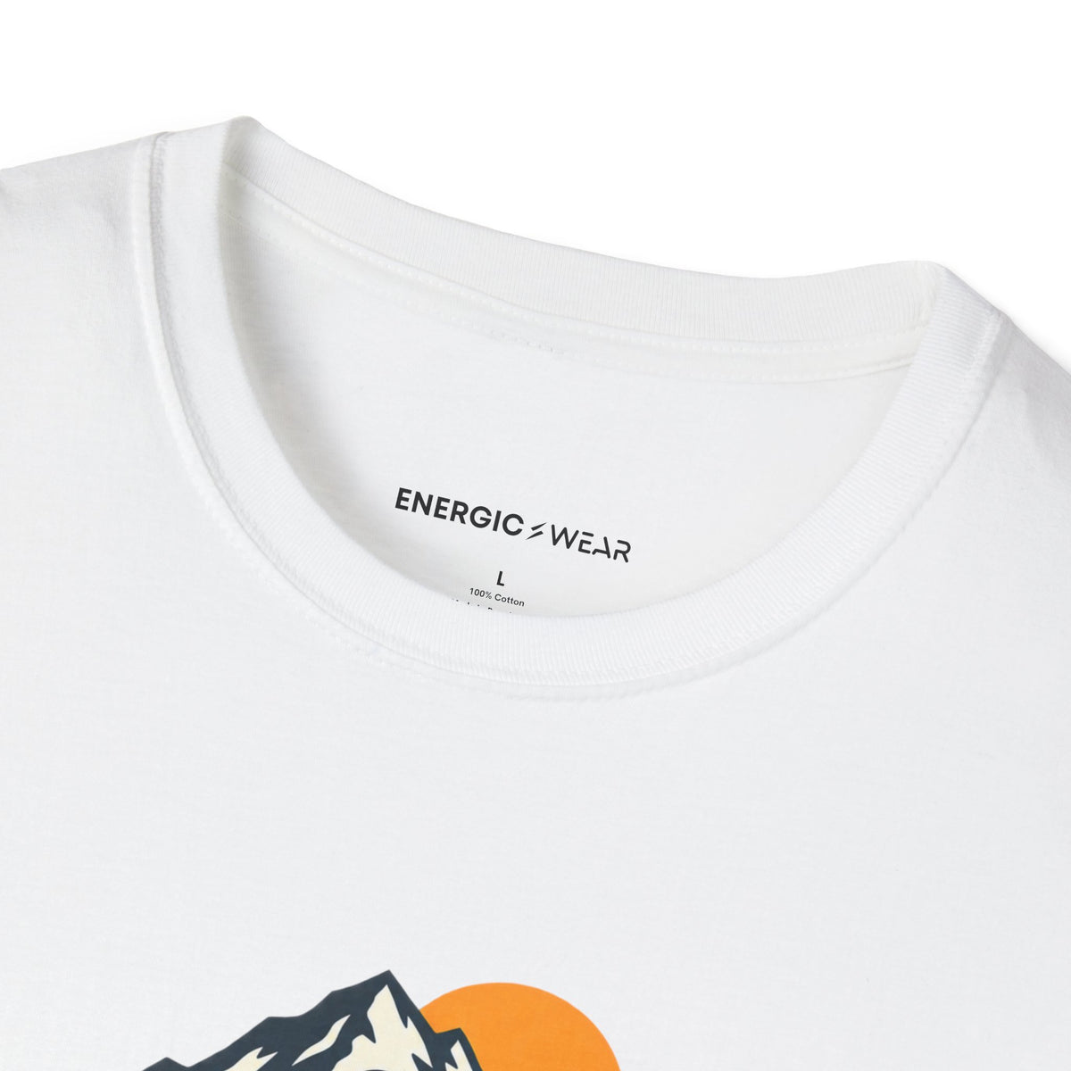 Graphic fitness T-shirt featuring the "Her Hiking Pack Has a Strong Foundation" design.