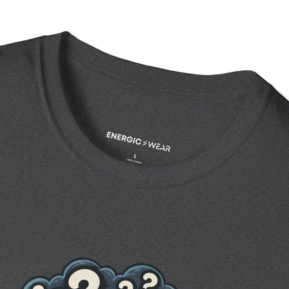 Graphic fitness T-shirt featuring the "I Brought Chalk to a Confidence Problem" design.