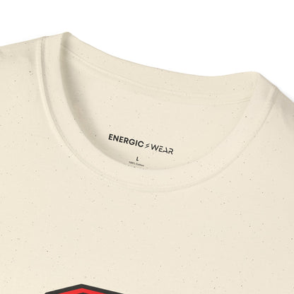 Graphic fitness T-shirt featuring the "Strength Has More Than One Grip" design.