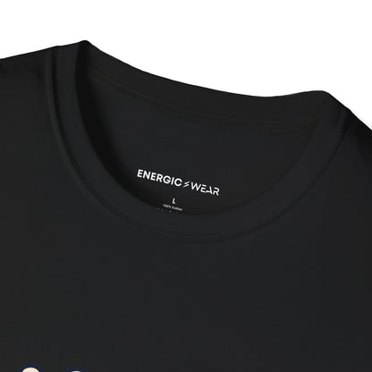 Graphic fitness T-shirt featuring the "My Mat Is a Place to Listen" design.