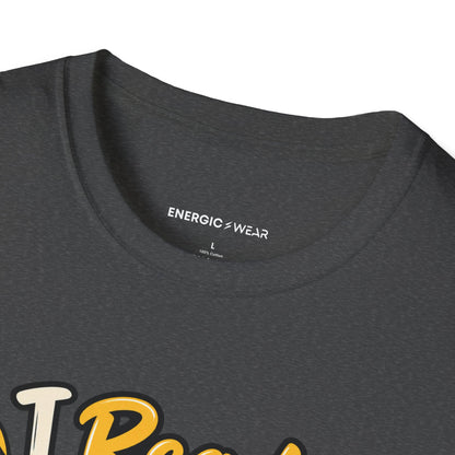 Graphic fitness T-shirt featuring the "I Read Recipes Like Training Programs" design.