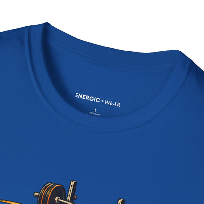 Graphic fitness T-shirt featuring the "My Training Partners Make Ambition Contagious" design.