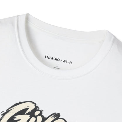 Graphic fitness T-shirt featuring the "Give the Ordinary Tuesday Some Grit" design.