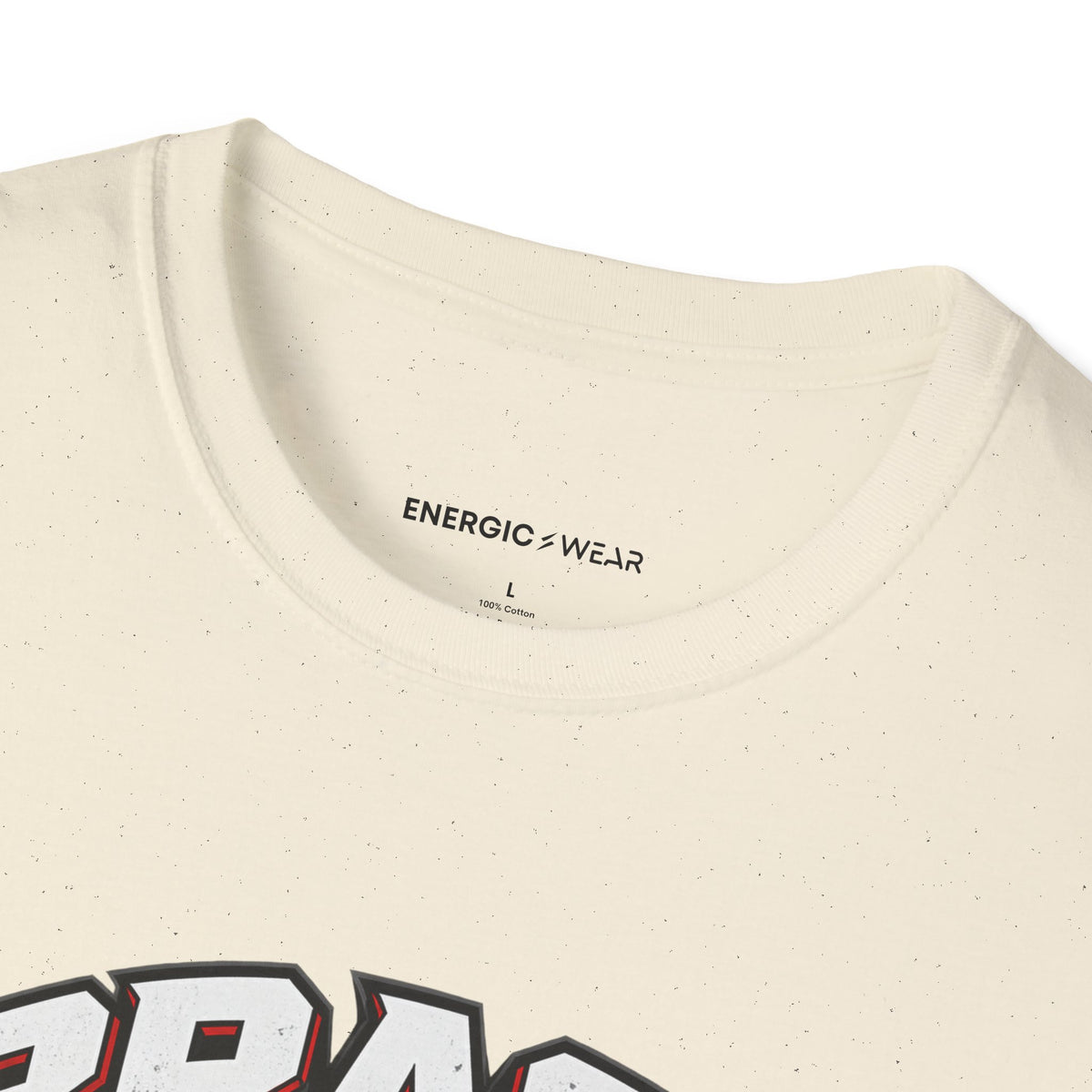 Graphic fitness T-shirt featuring the "Brace for the Work You Chose" design.