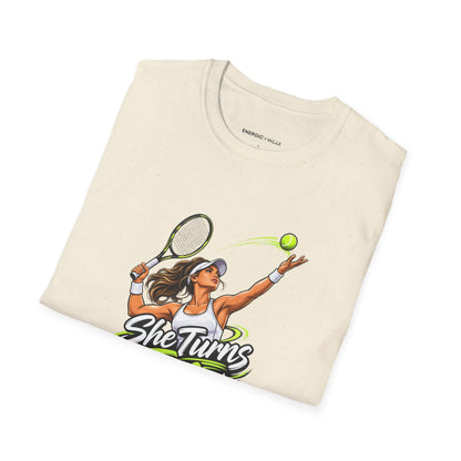 She Turns the Toss into a Winning Serve T-Shirt