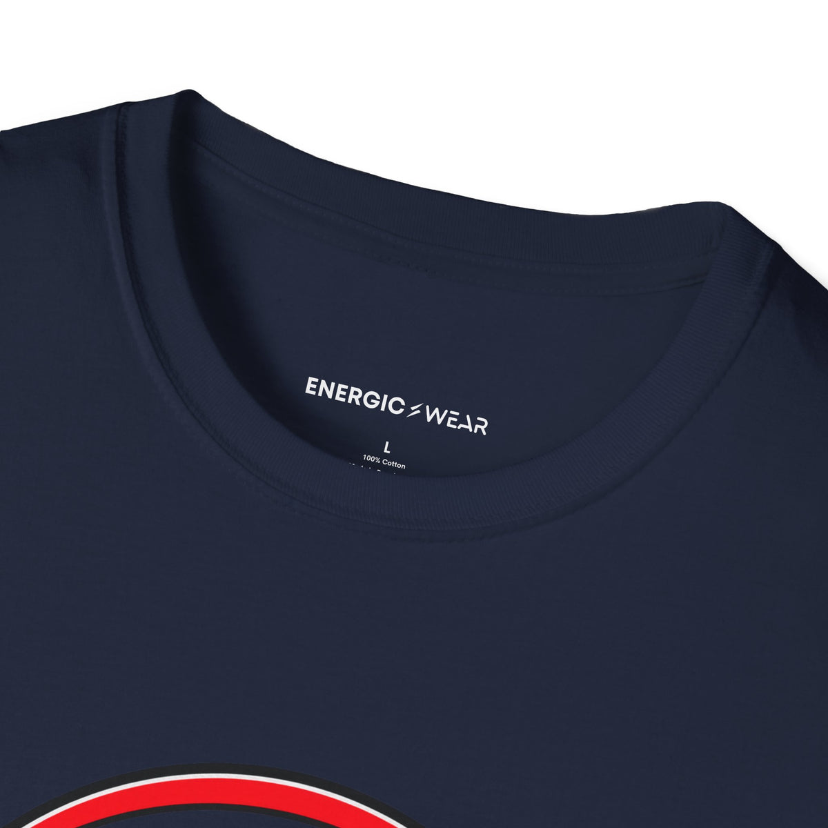 Graphic fitness T-shirt featuring the "Control the Swing Own the Bell" design.
