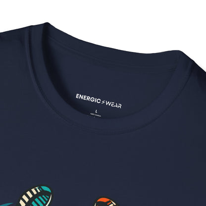 Graphic fitness T-shirt featuring the "She Brings Power to the Eight Count" design.