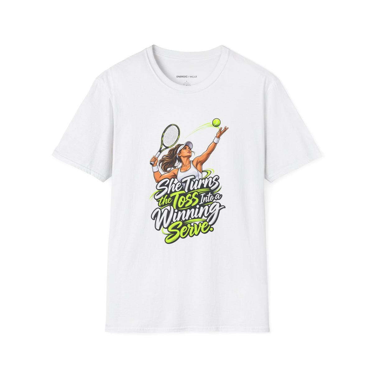 She Turns the Toss into a Winning Serve T-Shirt