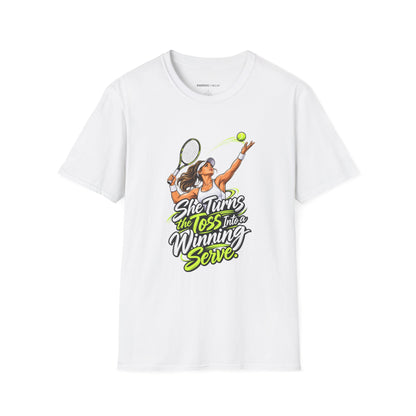 She Turns the Toss into a Winning Serve T-Shirt